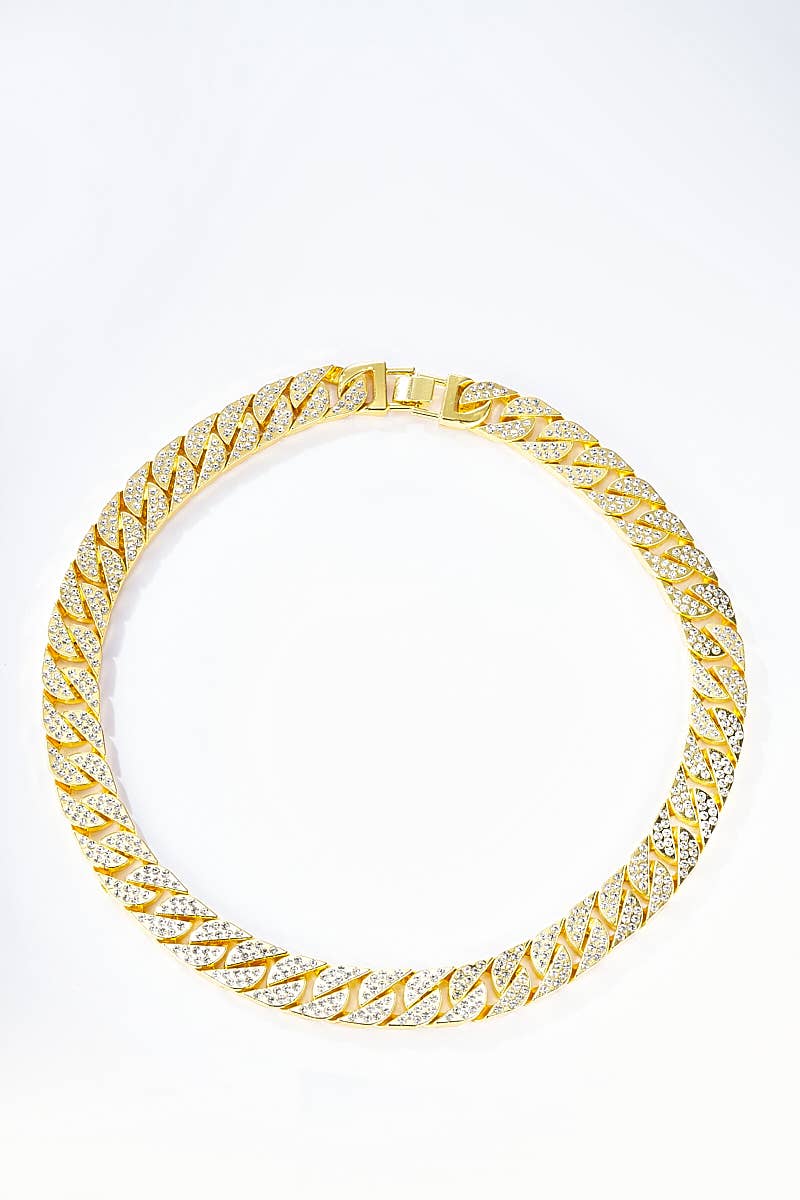 Stainless steel necklace 2K101112-SMALL