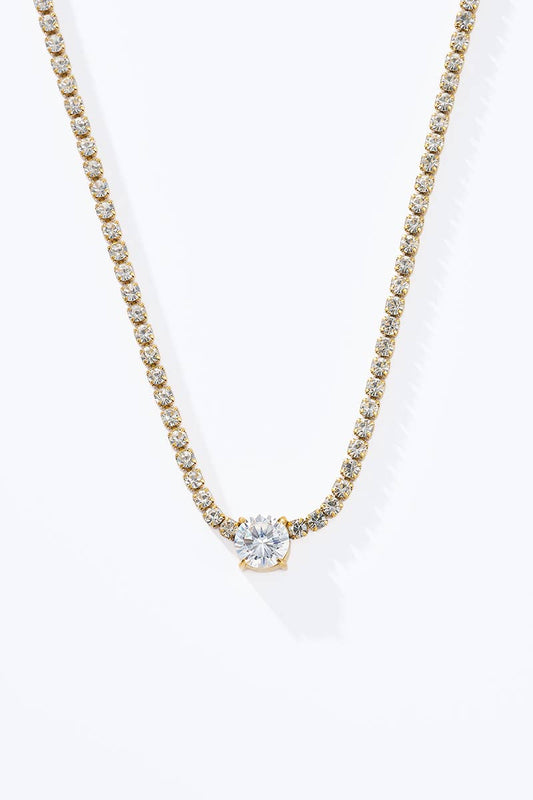 Stainless steel chain necklace 224RX98