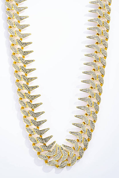 Alloy necklace 224KL25L-1