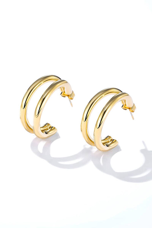 Boucles d'oreilles en acier inoxydable 124AQ378