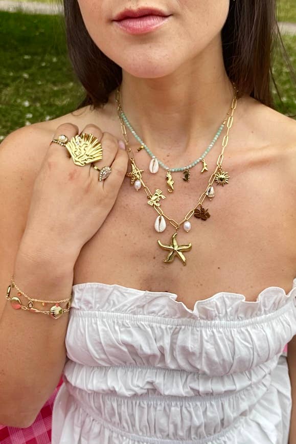 Stainless steel necklace 224CA39
