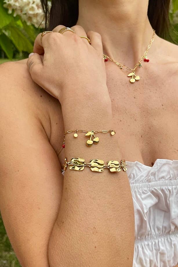 324RX114 stainless steel bracelet