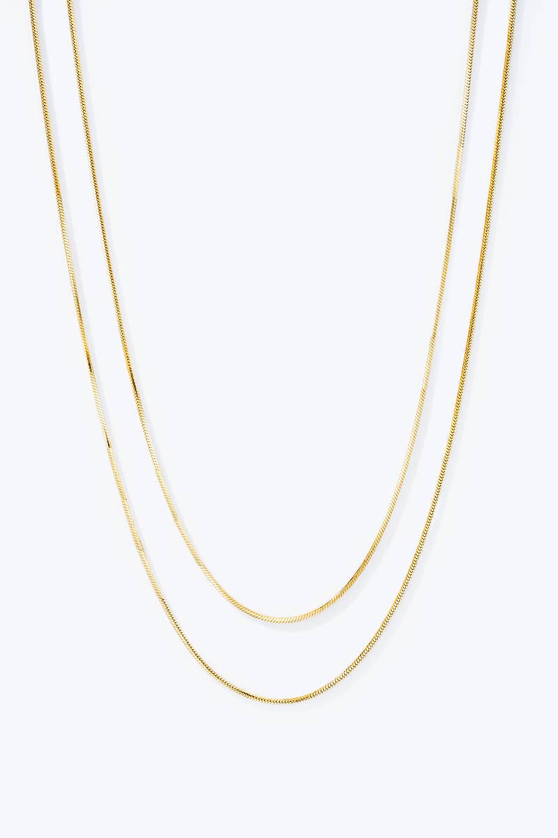 Stainless steel chain necklace 224AQ234