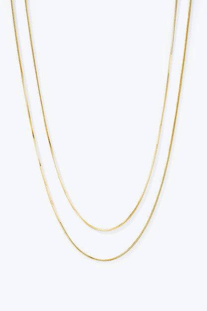 Stainless steel chain necklace 224AQ234