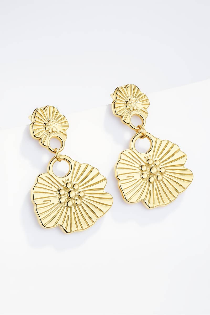Stainless steel earrings 124CA26