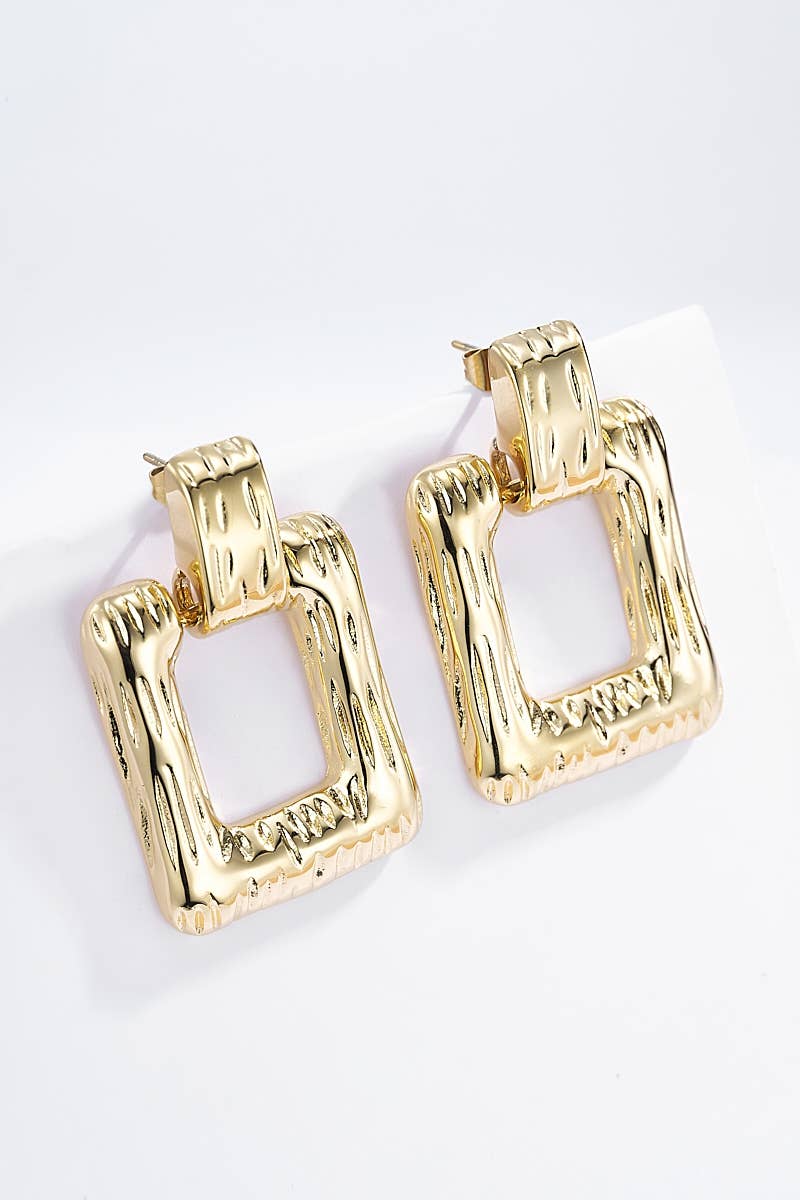Boucles d'oreilles en acier inoxydable 124AQ271
