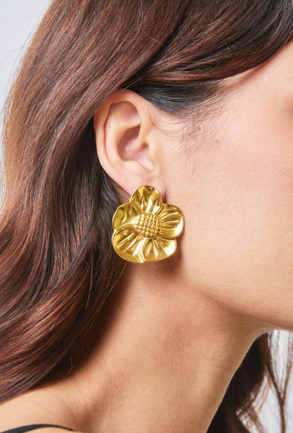 Boucles d'oreilles en acier inoxydable 124YC22