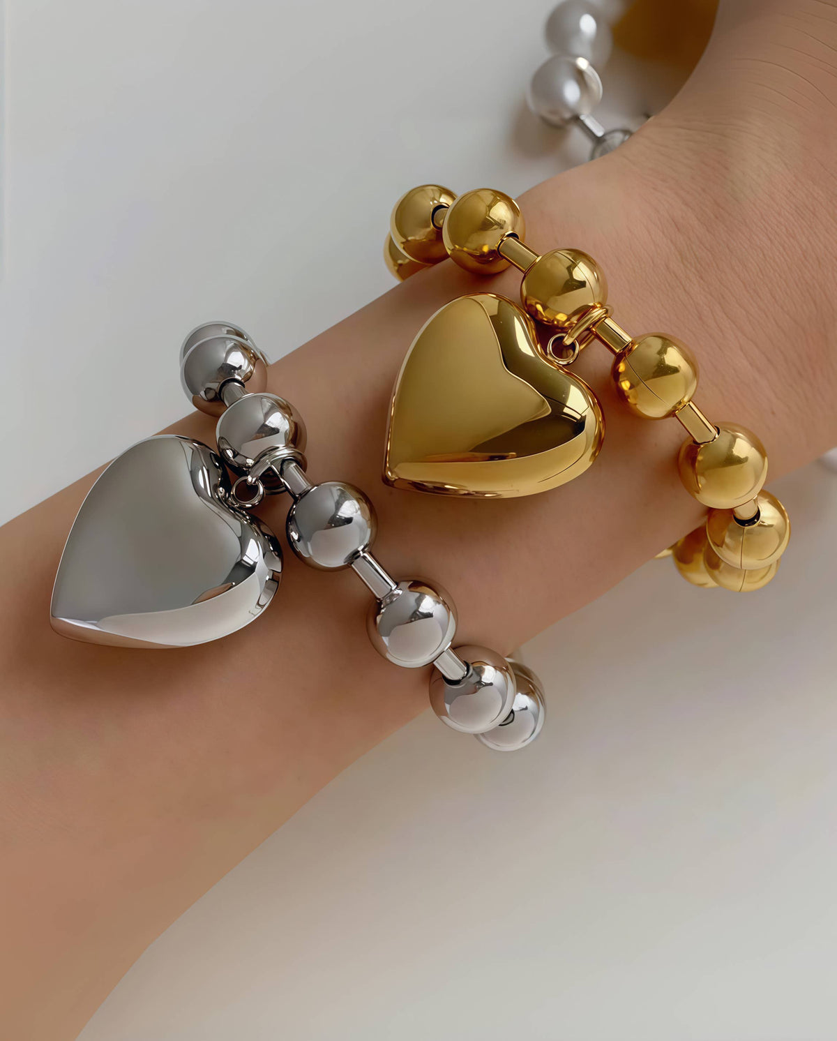 Stainless steel bracelet 324AQ101