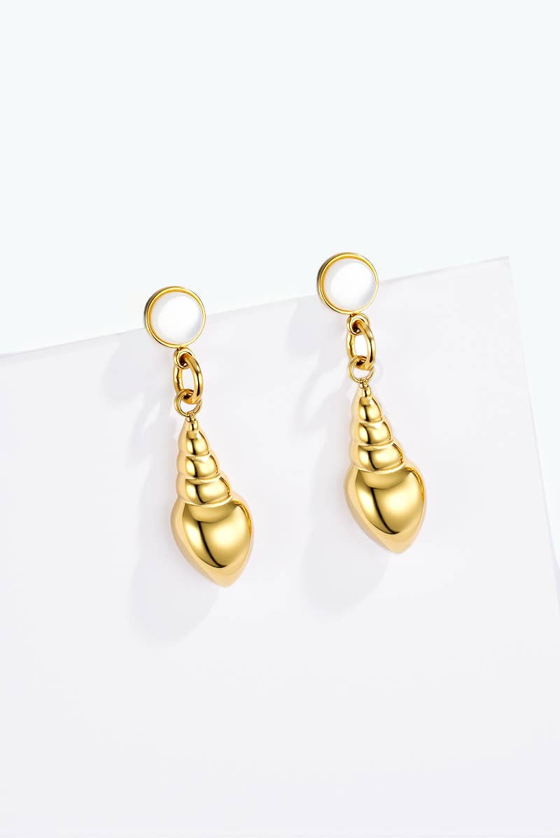 Boucles d'oreilles en acier inoxydable 124RX328