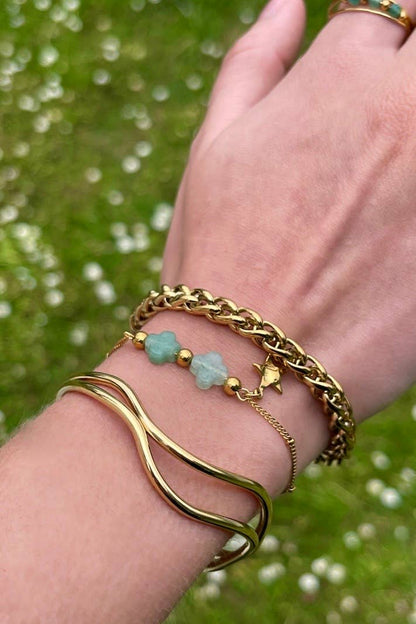 Stainless steel bracelet 324CA35