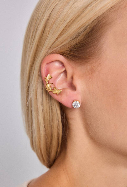Boucles d'oreilles en acier inoxydable 124RX163