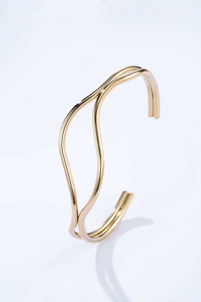 Stainless steel bangle 324AQ152