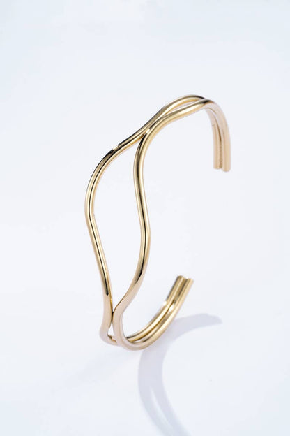 Stainless steel bangle 324AQ152