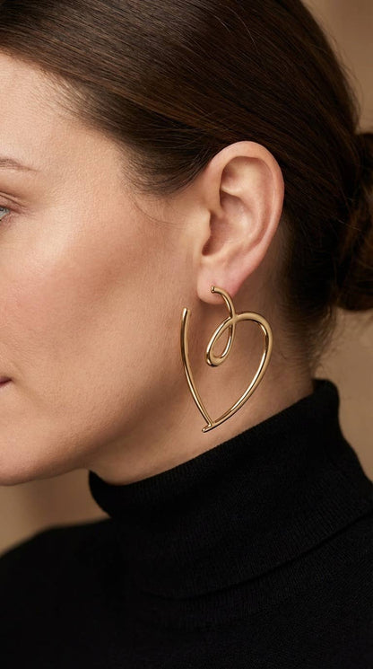Stainless steel earrings 124RX279