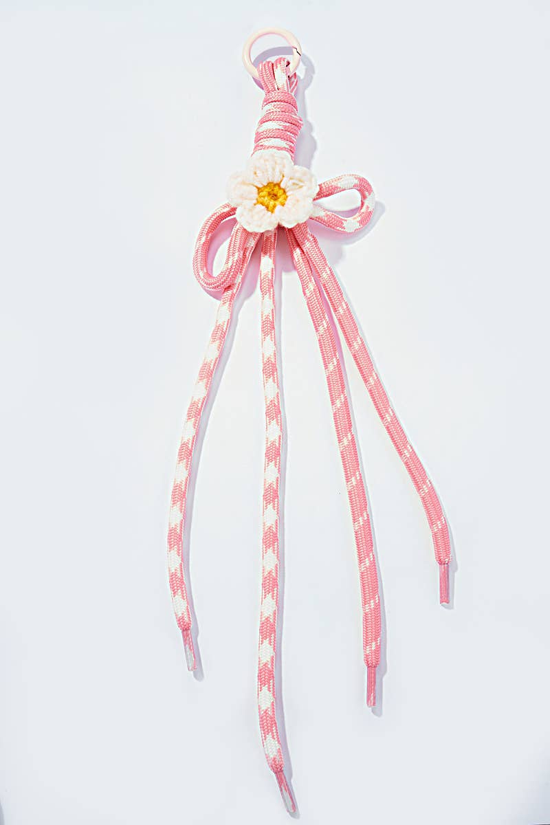 Daisy bag charm and keychain PC53