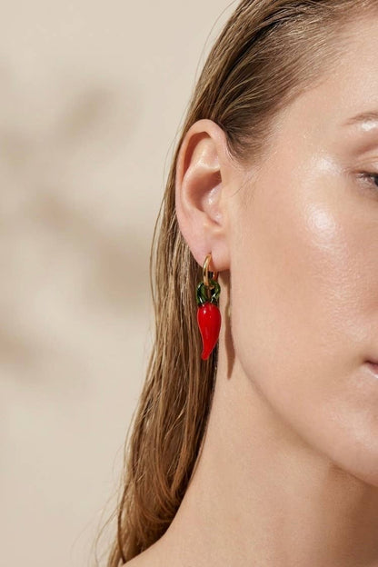 Stainless steel earrings 124RX364