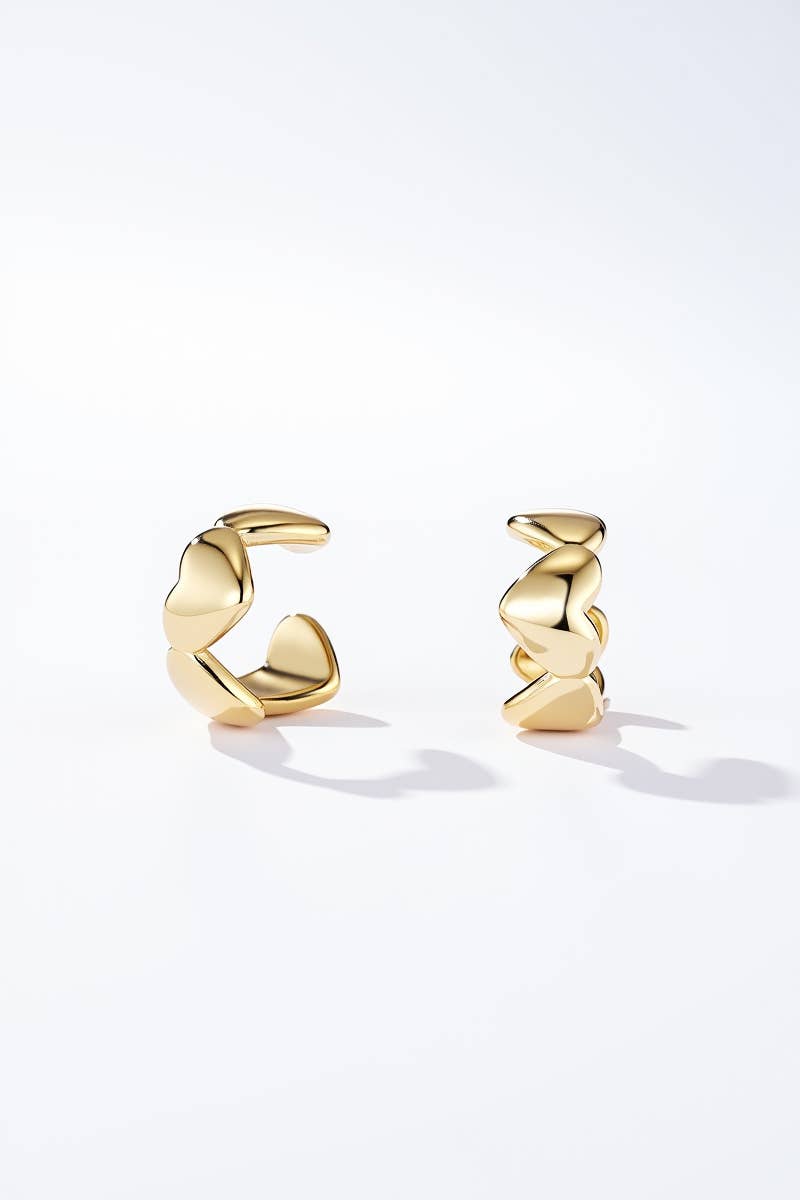 Stainless steel ear cuffs 124AQ523