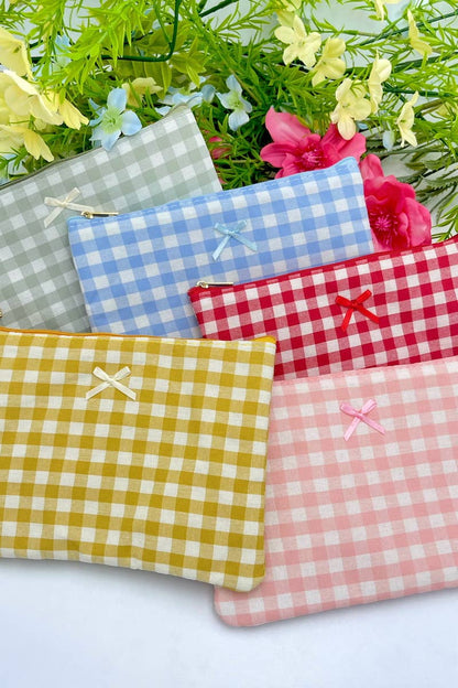 Makeup bag 20x15cm CY31NOEUDPAP