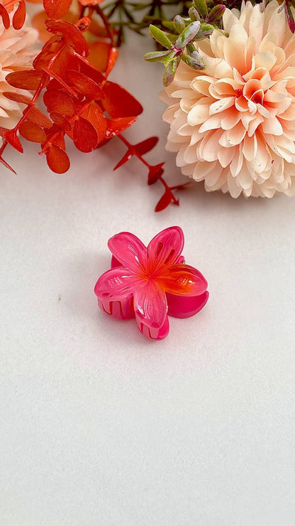 Small flower hair clip 4cm YH37