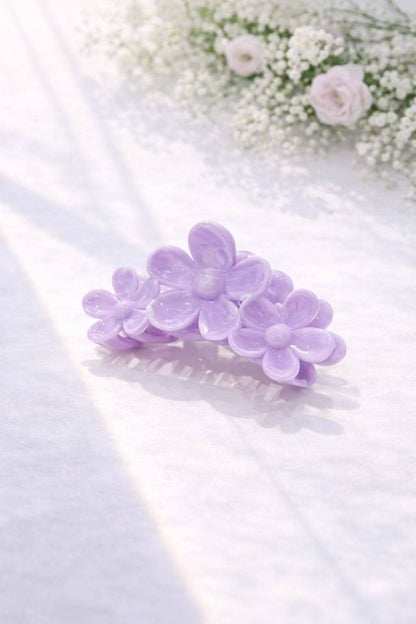 11 cm flower hair claw YH81