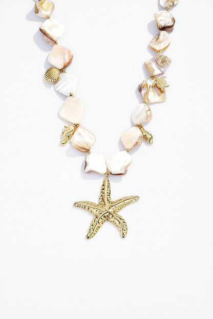 Stainless steel necklace 224CA27