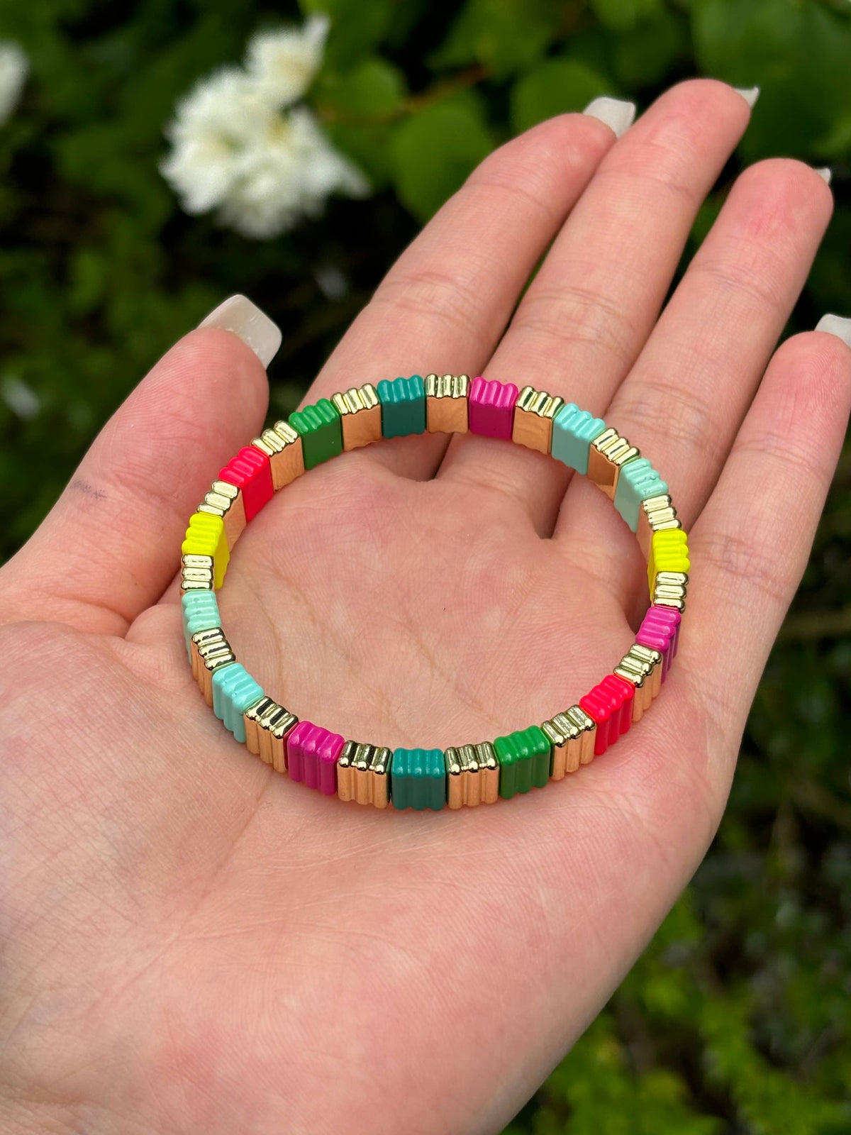 Bracelet colorés avec élastique 324CP14