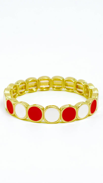 Colorful elastic bracelets 324CP02