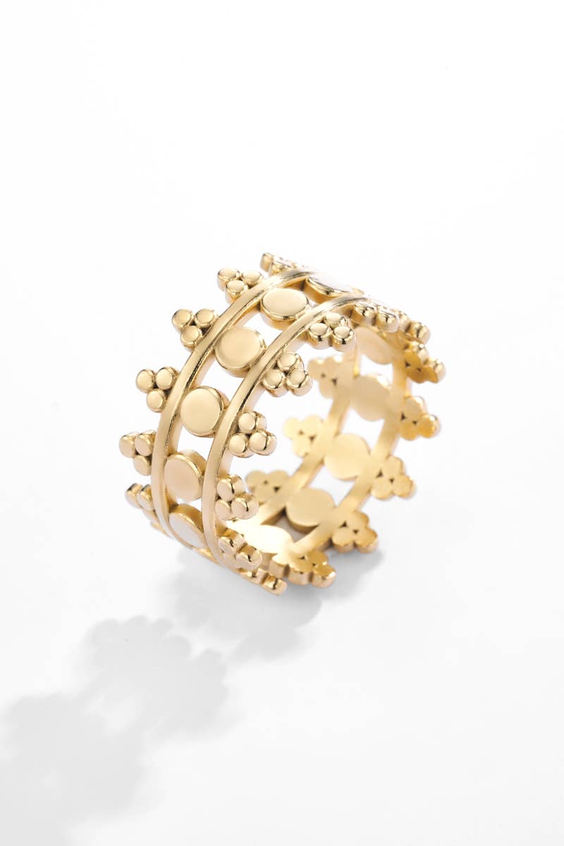 Bague en acier inoxydable 424YC76