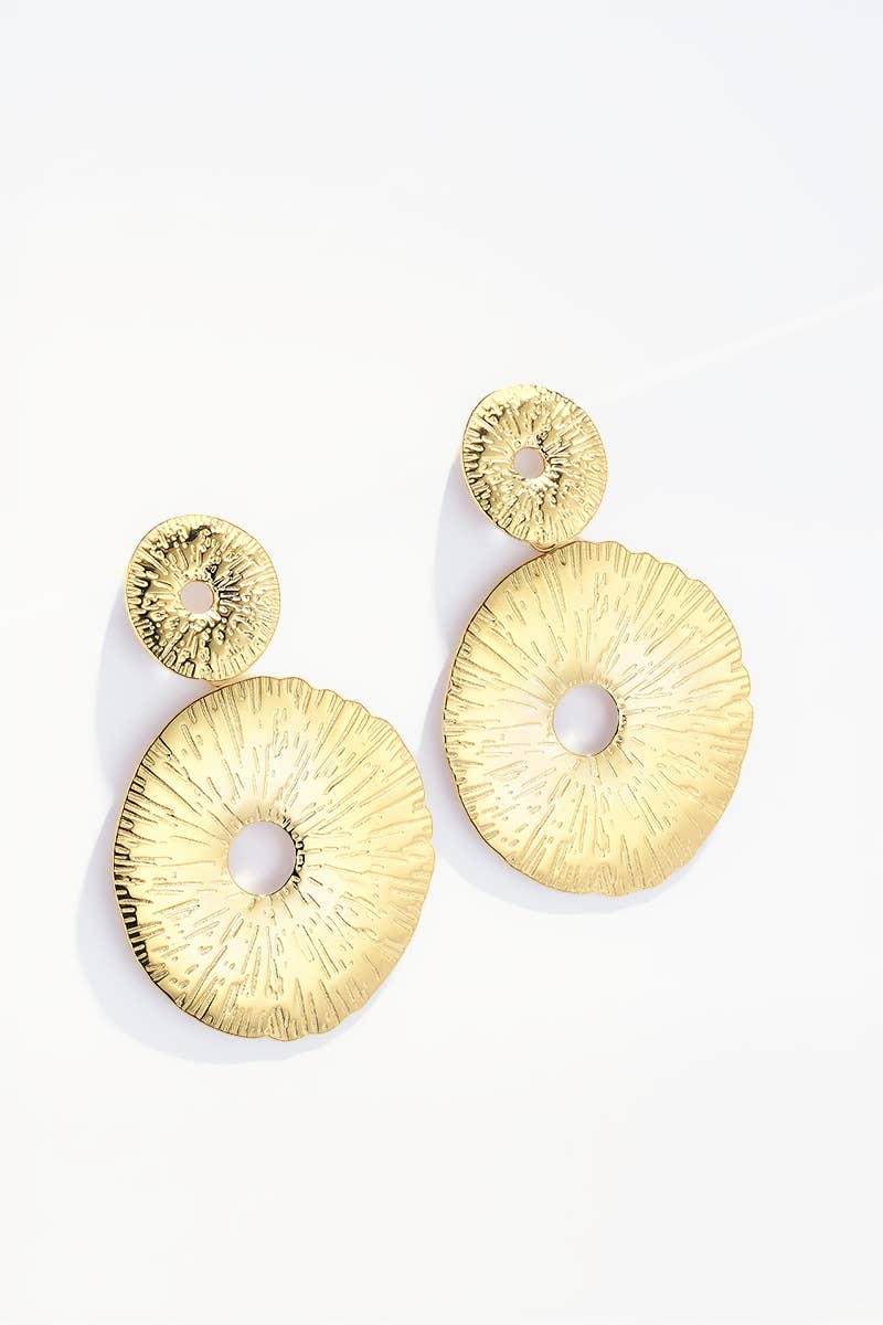 Stainless steel earrings 124CA31