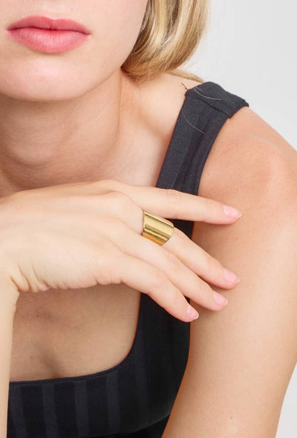 Bague Femme En Acier Inoxydable 424RX29