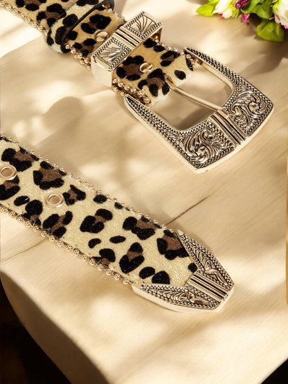 Ceinture léopard CT08