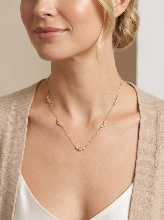 Stainless steel chain necklace 224AQ238