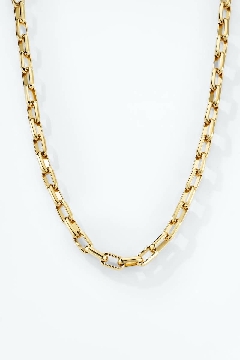 Stainless steel chain necklace 224AQ352
