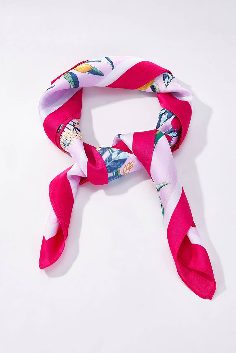 Foulard à motif 65 X 65 CM FL372DF