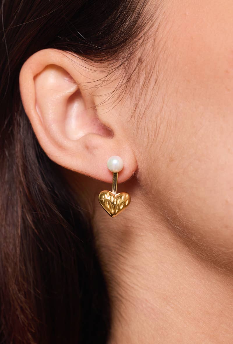 Stainless steel earrings 124AQ399