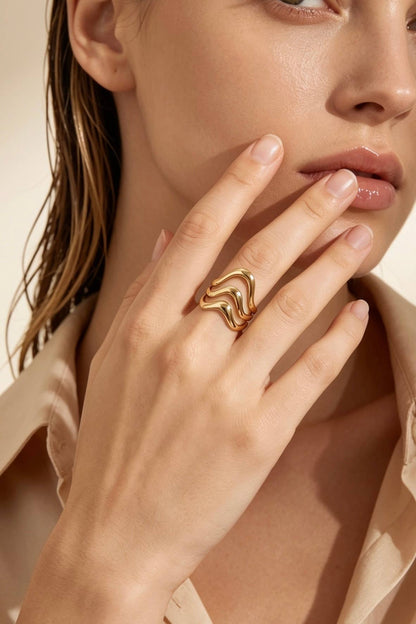 Stainless steel ring 424AQ360