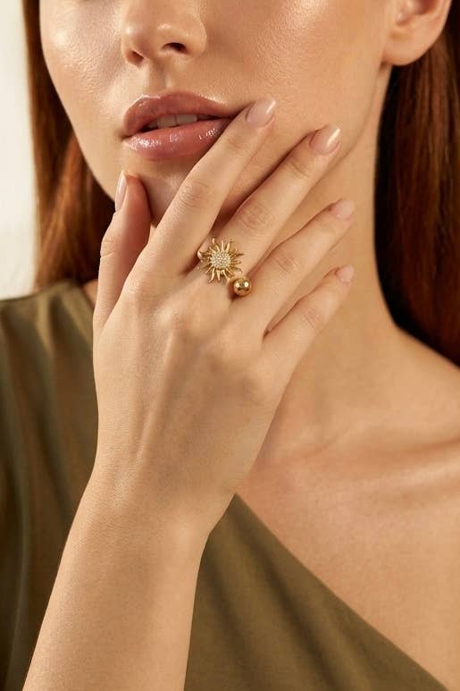 Bague en acier inoxydable 424RX355