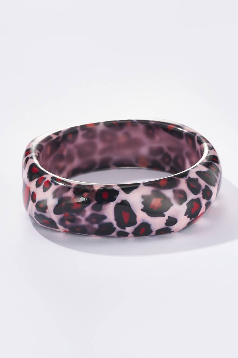 Resin bangle bracelets 324JJ11