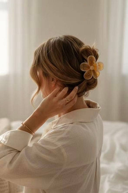 YH29 flower hair clip