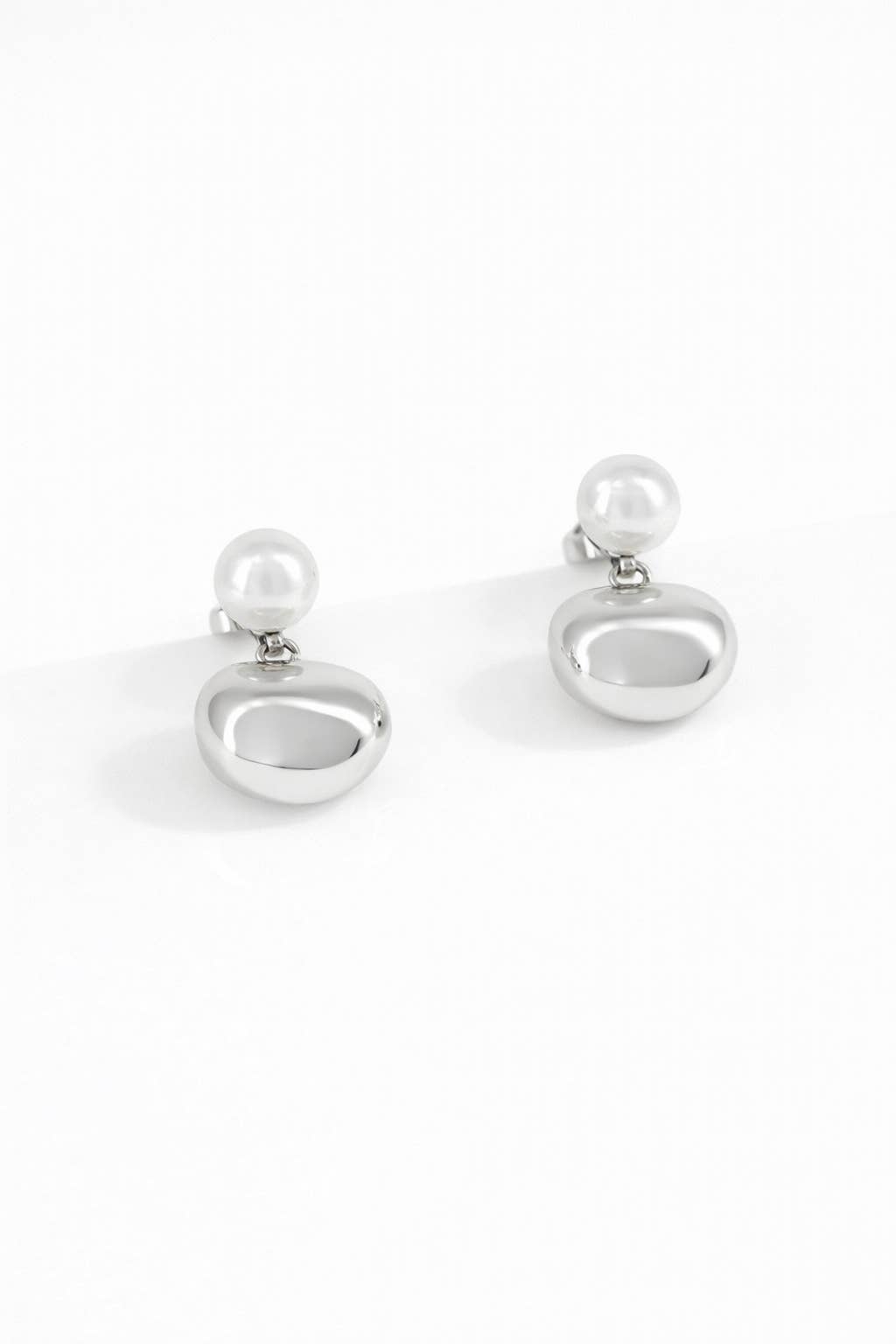 Boucles d'oreilles en acier inoxydable 124AQ311