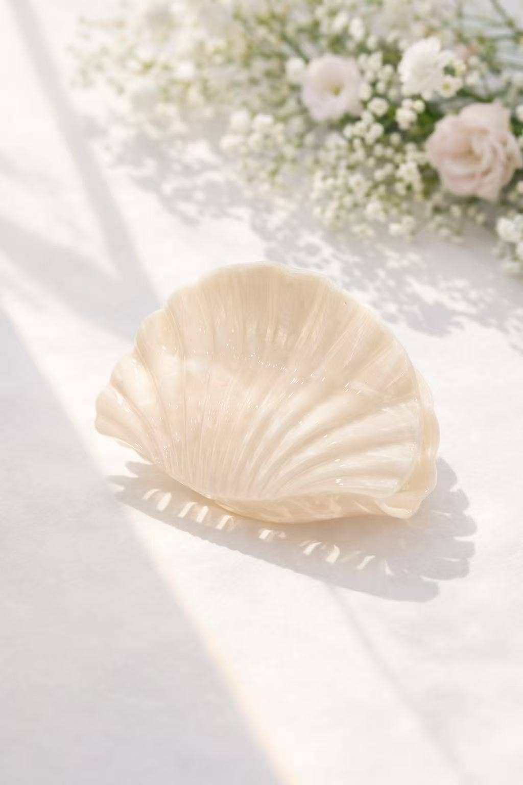 Seashell hair clip 9.5 cm YH83