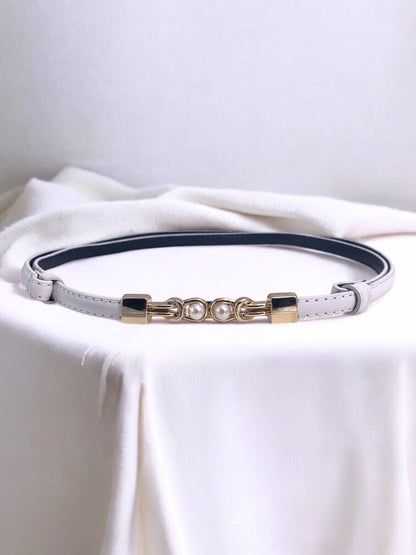 Faux leather belt CT05
