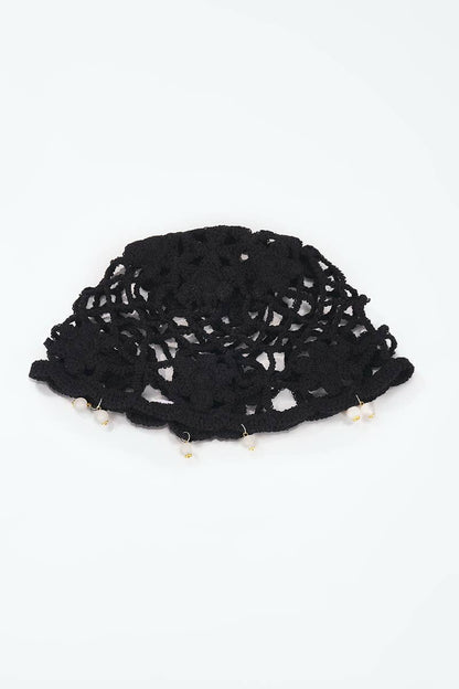 MJ500HS cotton crochet beanie