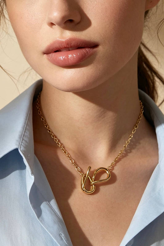 Collier chaîne en acier inoxydable 224AQ326