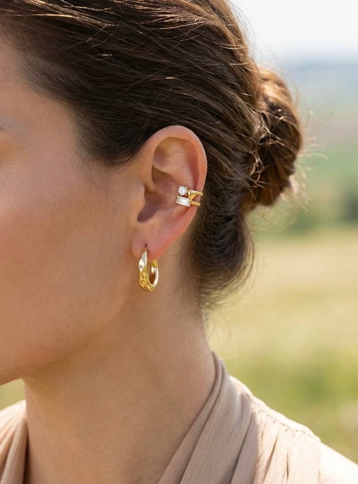 Stainless steel ear cuff 124RX306