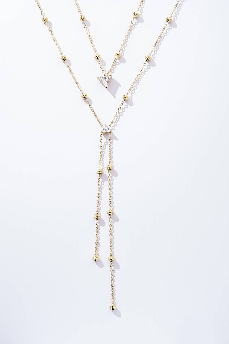 Stainless steel chain necklace 224AQ254