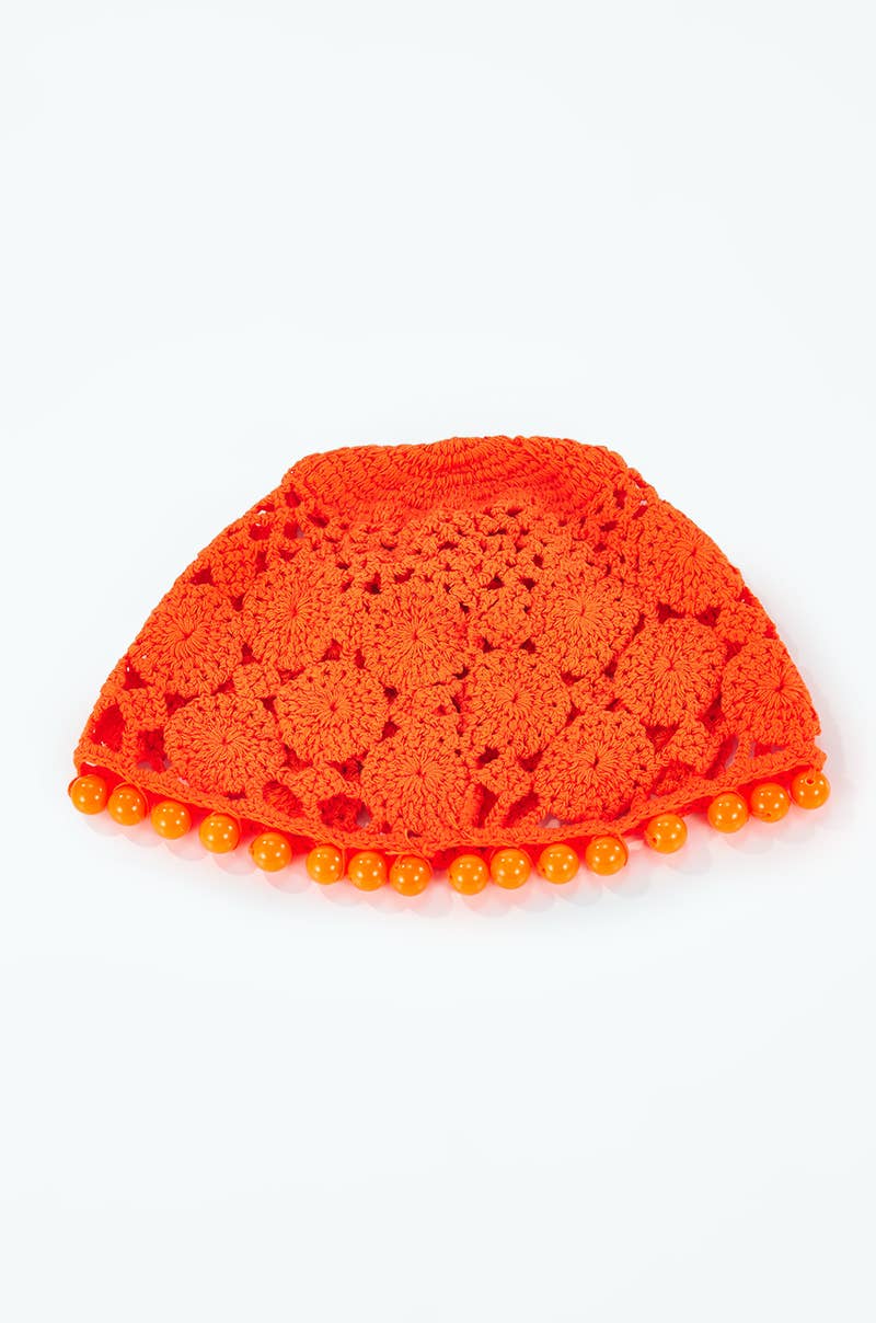 Bonnet crochet en coton MJ502HS