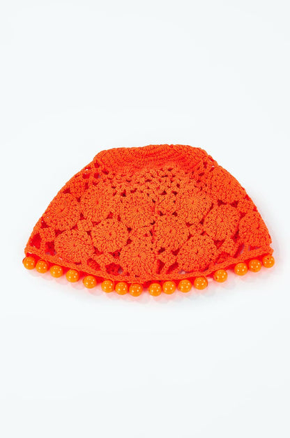 Bonnet crochet en coton MJ502HS