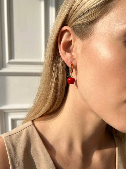 Boucles d'oreilles en acier inoxydable 124AQ591