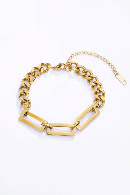 Bracelet chaîne en acier inoxydable 324DY02